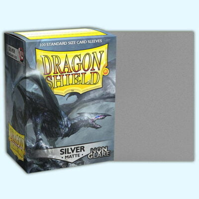 Dragon Shield - Silver Matte + Non-Glare - Sleeves 100