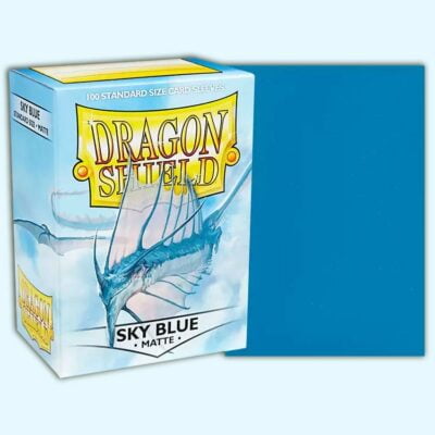 Dragon Shield - Sky Blue Matte - Deck Protector - Sleeves 100