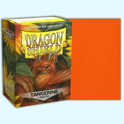 Dragon Shield - Tangerine Matte - Deck Protector - Sleeves 100