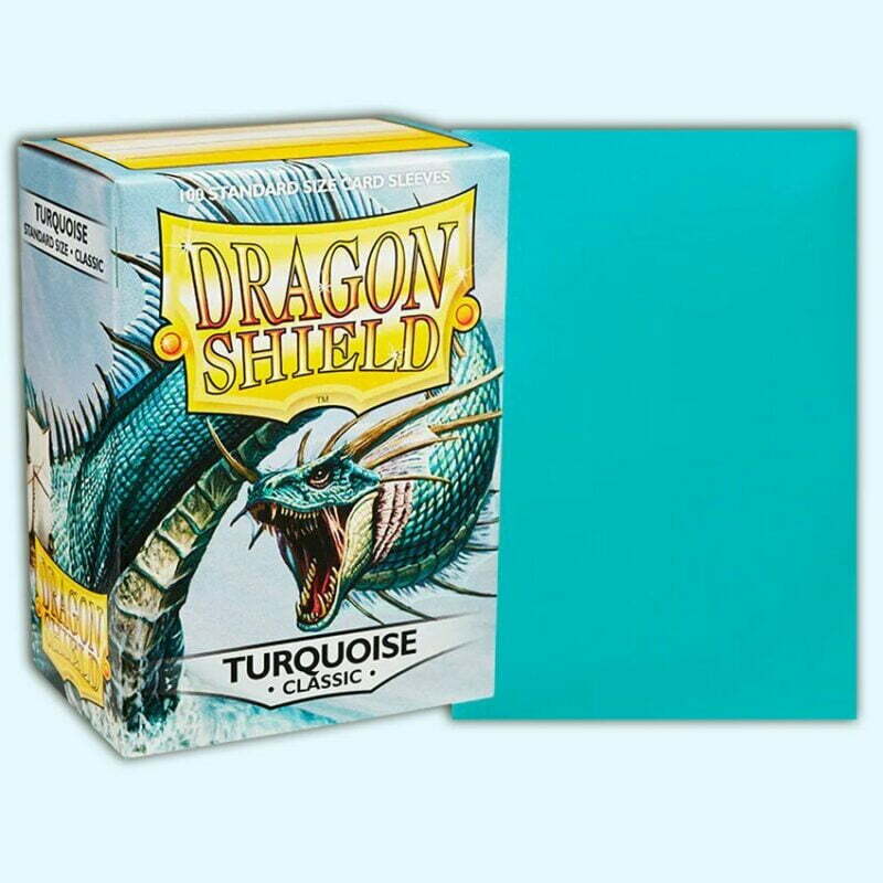 Dragon Shield - Turquoise Classic - Deck Protector - Sleeves 100