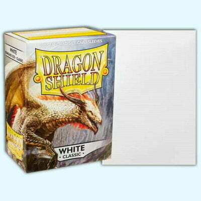 Dragon Shield - White Classic - Deck Protector - Sleeves 100