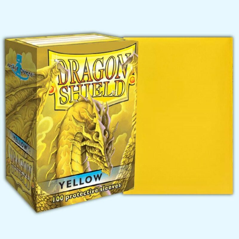 Dragon Shield - Yellow - Deck Protector - Sleeves 100