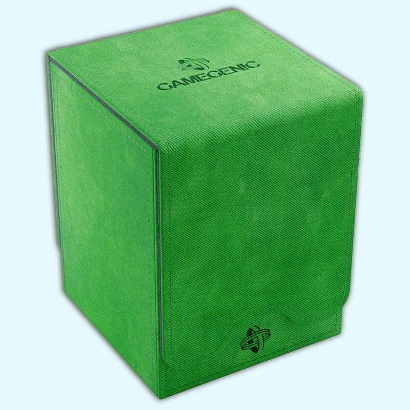 Gamegenic Squire - Green Vert - Deck Box - Cards Capacity 100