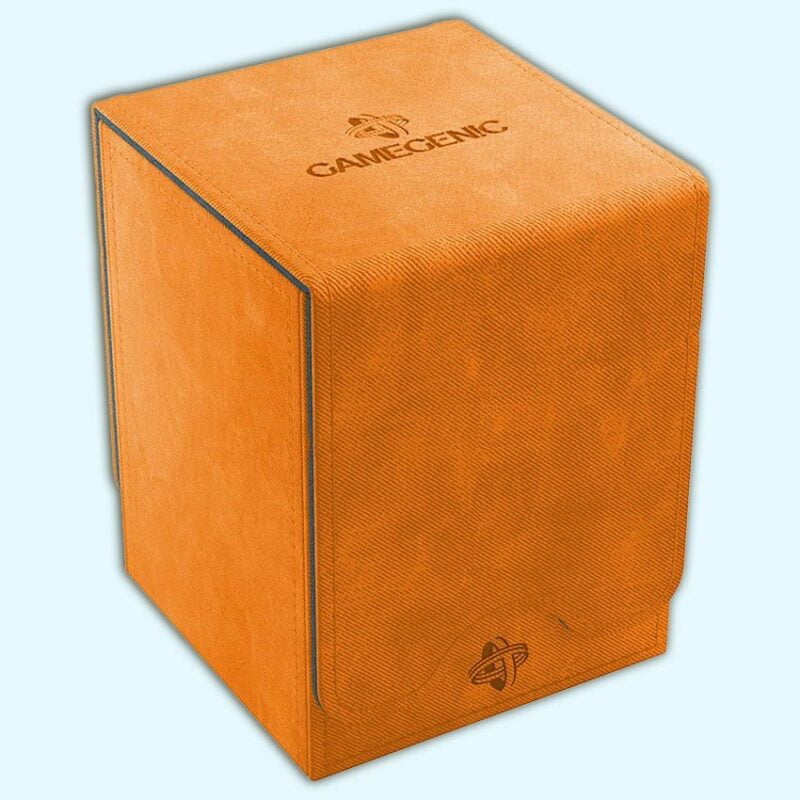 Gamegenic Squire - orange - Deck Box - Cards Capacity 100