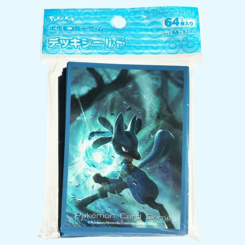 Lucario sleeves - Pokemon Center - 64 - Battle Region