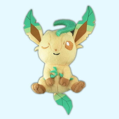Phyllali Peluche - Leafeon Plush - Pokémon - Relaxation Banpresto - 15cm