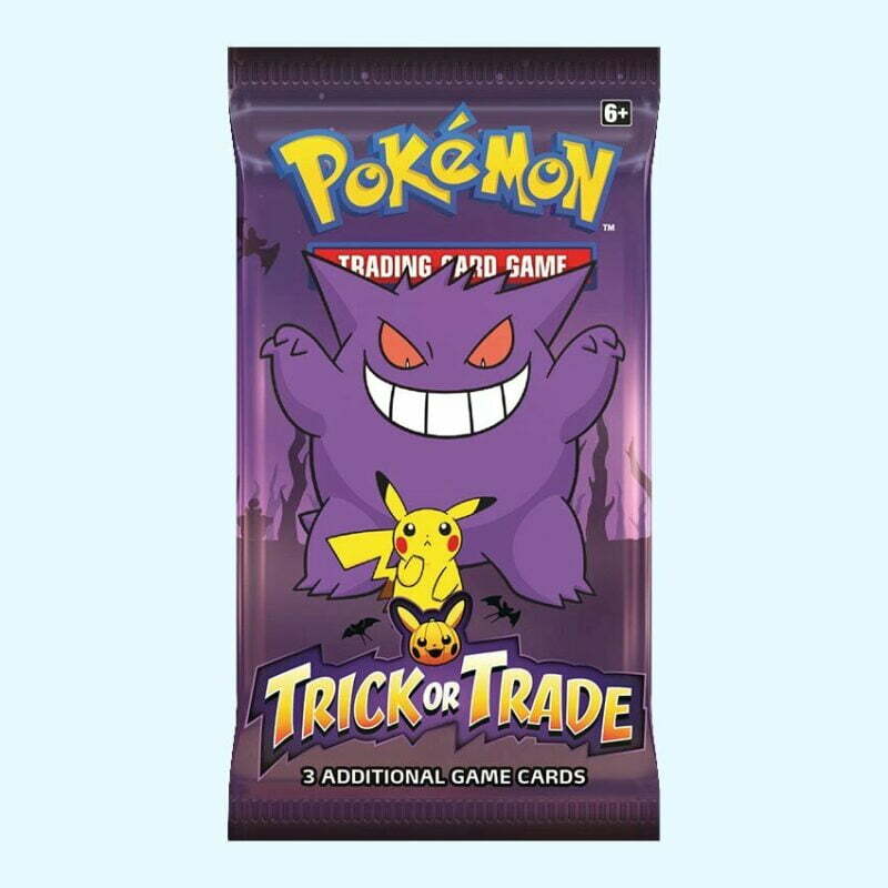 Trick or Trade Booster mini 3 cartes Pokemon - EN