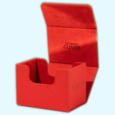 Ultimate Guard Sidewinder - monocolor Red Rouge - Deck Box - Cards Capacity 80