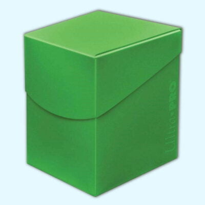 Ultra Pro Eclipse - Lime Green - Deck Box - Cards Capacity 100+