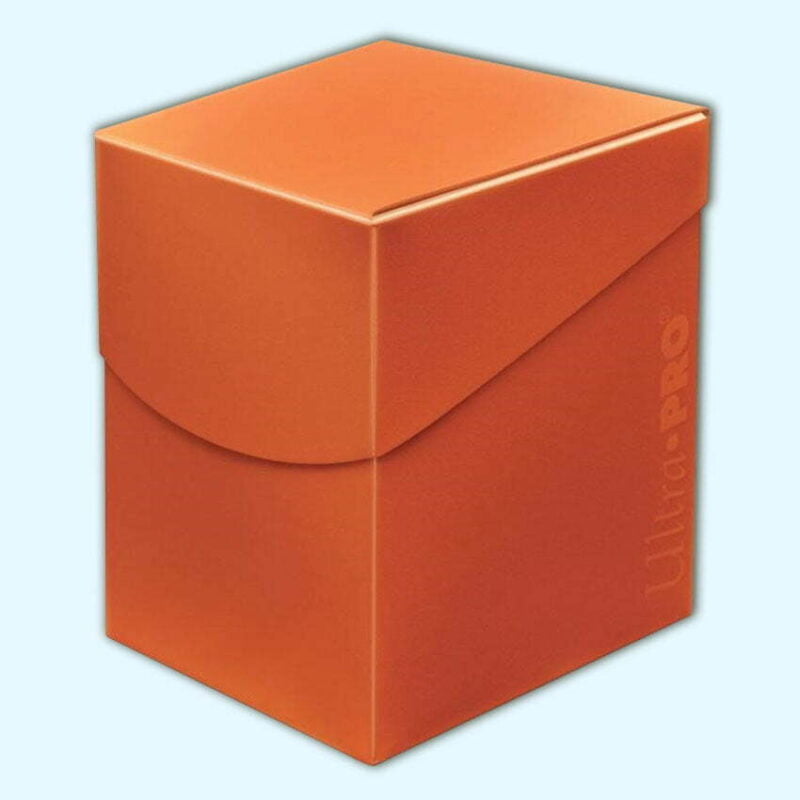 Ultra Pro Eclipse - Pumpkin Orange - Deck Box - Cards Capacity 100+