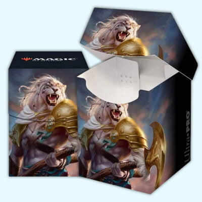 Ajani Strength of the Pride - Deck Box - Mtg - Core 2020