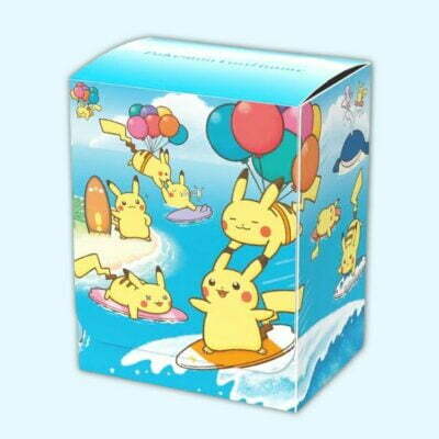 Pikachu Flying & Surfing - Deck Box - Pokemon - 25th Anniversary