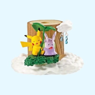Pokémon Forest 7 - PIKACHU & GOOMY - Figurine - Re-Ment Gather! Stag!