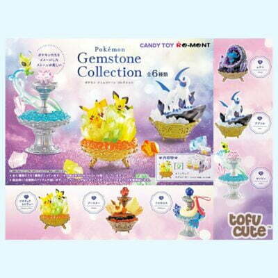 Pokémon - Gemstone Collection - ALL 6 - Figurine - Re-Ment