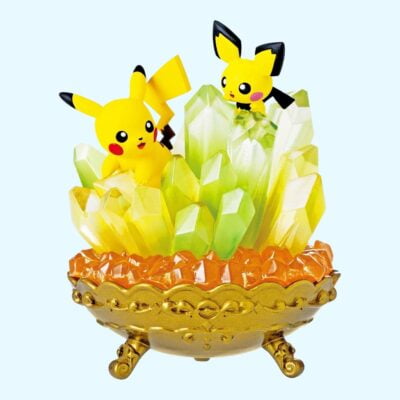 Pokémon - Gemstone Collection - PIKACHU & PICHU - Figurine - Re-Ment