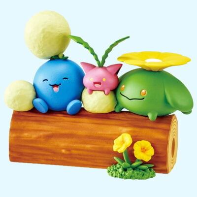 Pokémon Nakayoshi Good Friends tree 2 - JUMPLUFF HOPPIP SKIPLOOM - Figurine - Re-Ment Line Up Connect!