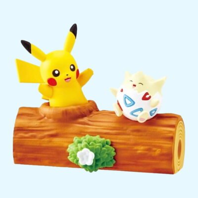 Pokémon Nakayoshi Good Friends tree 2 - PIKACHU & TOGEPI - Figurine - Re-Ment Line Up Connect!