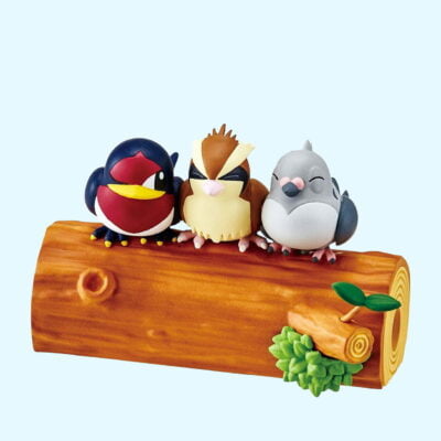 Pokémon Nakayoshi Good Friends tree 2 - TAILLOW PIDGEY PIDOVE - Figurine - Re-Ment Line Up Connect!