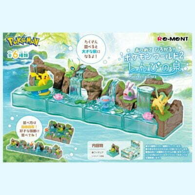Pokémon - World 2 Mystic Spring - ALL 6 - Figurine - Re-Ment