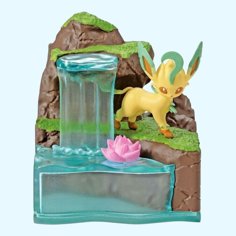 Pokémon - World 2 Mystic Spring - LEAFEON - Figurine - Re-Ment