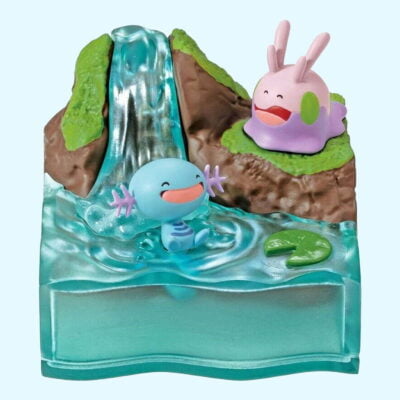 Pokémon - World 2 Mystic Spring - WOOPER & GOOMY - Figurine - Re-Ment