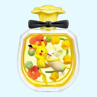 Pokémon - Petite Fleur EX Galar - PIKACHU & YAMPER - Figurine - Re Ment