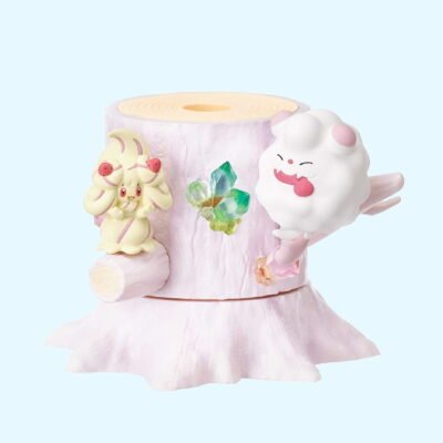Pokémon Forest 6 - ALCREMIE & SWIRLIX - Figurine - Re Ment