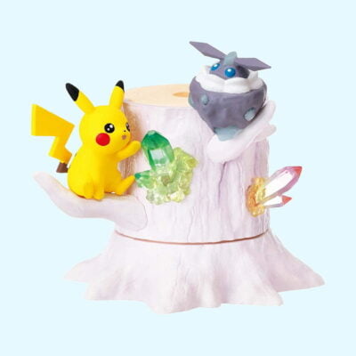 Pokémon Forest 6 - PIKACHU & CARBINK - Figurine - Re Ment