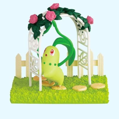 Pokémon - Garden - CHIKORITA - Figurine - Re Ment