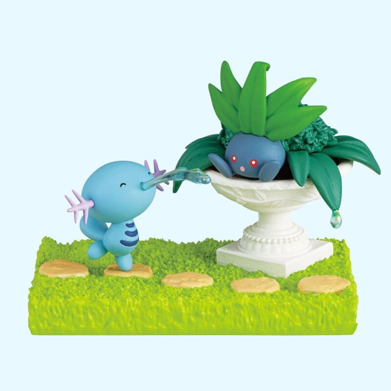 Pokémon - Garden - WOOPER & ODDISH - Figurine - Re Ment
