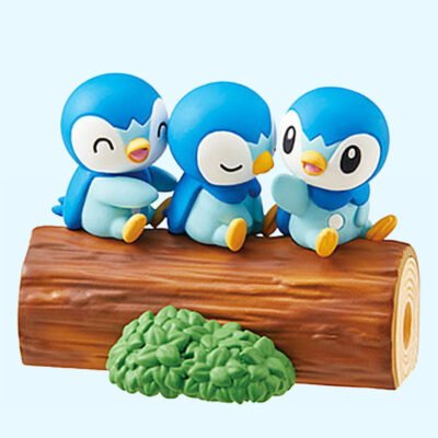 Pokémon - Nakayashi friends - PIPLUP - Figurine Figure - Re Ment