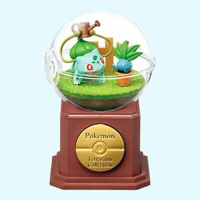 Pokémon - Terrarium 10 - BULBASAUR & ODDISH - Figurine - Re Ment