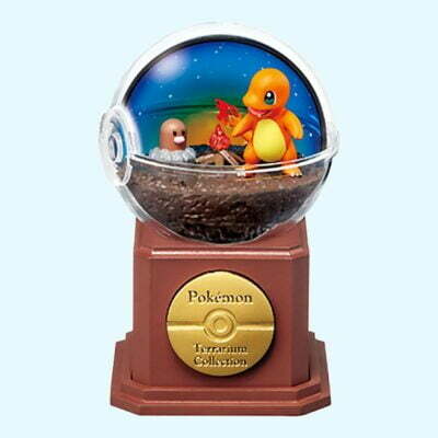 Pokémon - Terrarium 10 - CHARMANDER & DIGLETT - Figurine - Re Ment