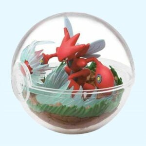 Pokémon - Terrarium 8 - SCIZOR - Figurine Figure - Re Ment