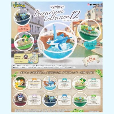 Pokémon - Terrarium Collection 12 - ALL 6 - Figurine - Re-Ment