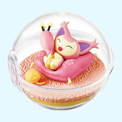Pokémon - Terrarium Happy - SKITTY - Figurine Figure - Re Ment