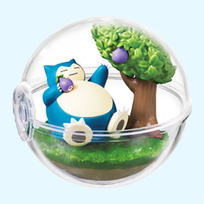 Pokémon - Terrarium Happy - SNORLAX - Figurine Figure - Re Ment