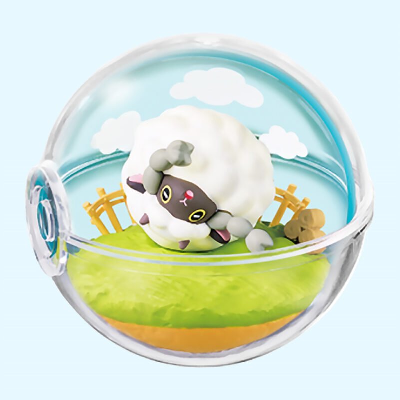 Pokémon - Terrarium Happy - WOOLOO - Figurine Figure - Re Ment