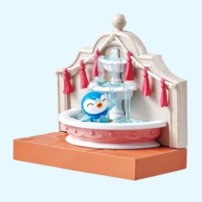 Pokémon - Town 2 Festival Street - PIPLUP - Figurine - Re-Ment