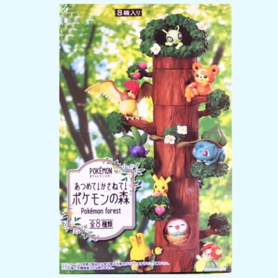 Pokémon Forest 1 - CHINESE, non pas Re-Ment - Figurines - VOIR PHOTOS Suivantes : BOX en presque parfait état et ouverte - les 8 petites box de figurines dedans sont fermées et en bonne état