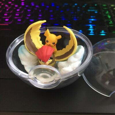 PIKACHU & PIDGEOTTO - Terrarium 5 - Figurine Pokémon - 6cm