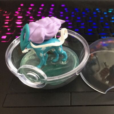 SUICUNE - Terrarium 5 - Figurine Pokémon - 6cm