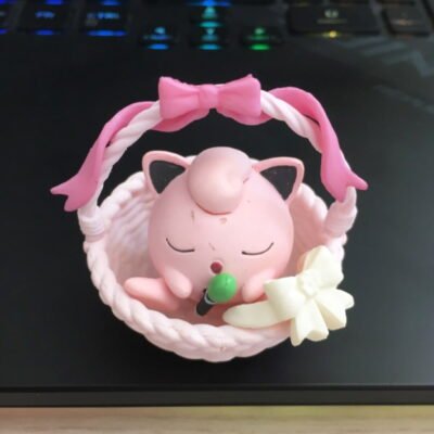 JIGGLYPUFF - Utatane Basket Picnic - Figurine Pokémon - 6cm