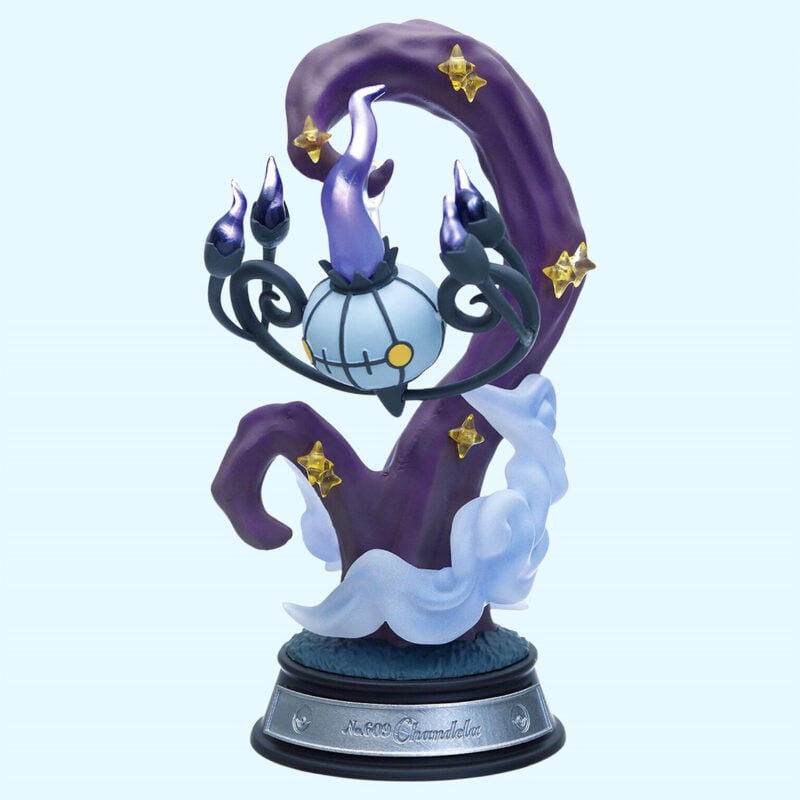 Pokémon - Swing Vignette - CHANDELURE - Figurine Figure - Re Ment