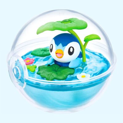 Pokémon - Terrarium 9 - PIPLUP - Figurine Figure - Re Ment