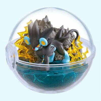 Pokémon - Terrarium 9 - LUXRAY - Figurine Figure - Re Ment