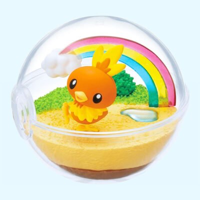 Pokémon - Terrarium 9 - TORCHIC - Figurine Figure - Re Ment
