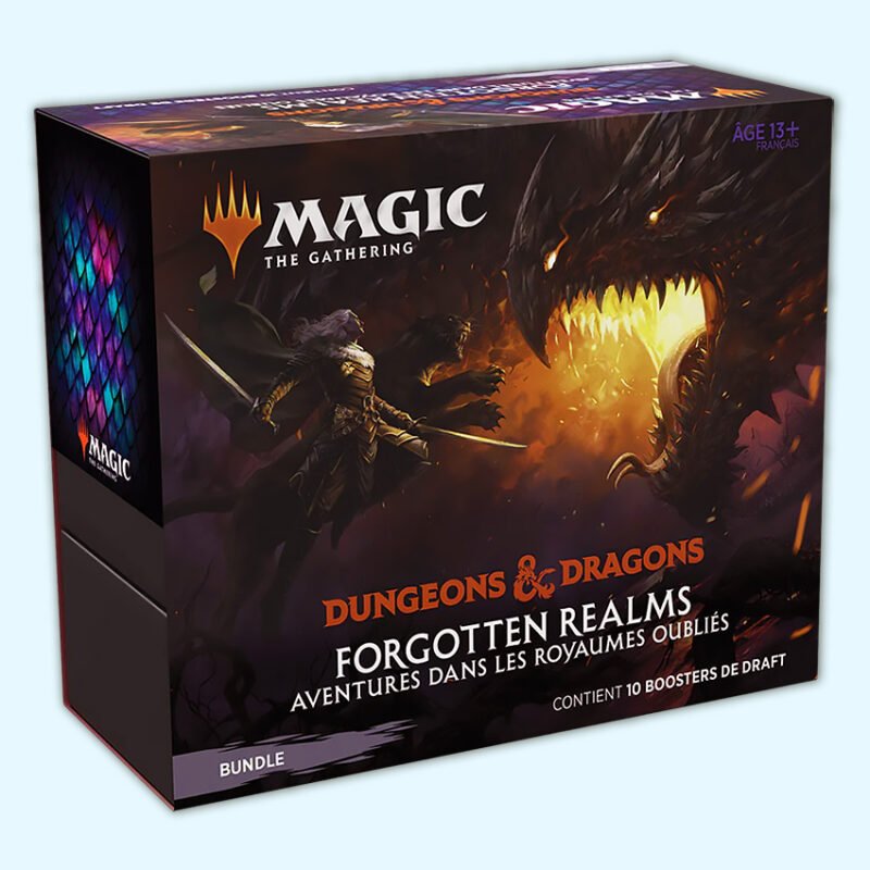 Bundle - Dungeons & Dragons - Forgotten Realms Aventure Royaumes Oubiés - Mtg Magic - FR