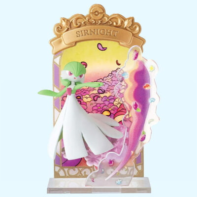 Pokémon - Stained Glass - GARDEVOIR - Figurine - Re Ment