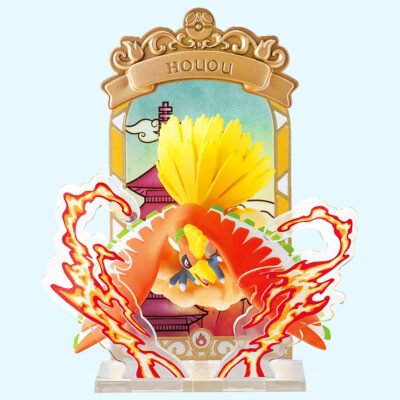Pokémon - Stained Glass - HO OH - Figurine - Re Ment